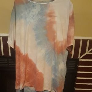 Shein Tie Dye Two Piece Outfit